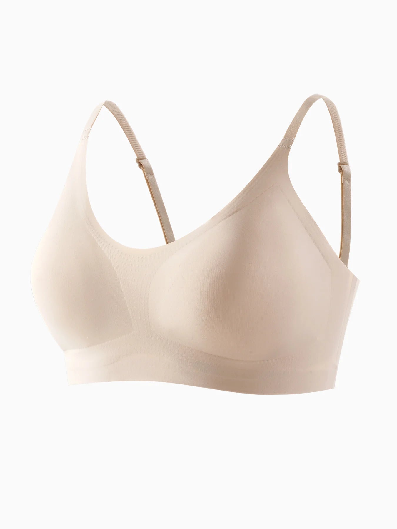 INTIMO SECRETS Seamless Wireless Push-Up Bra – Removable Pad Bralette