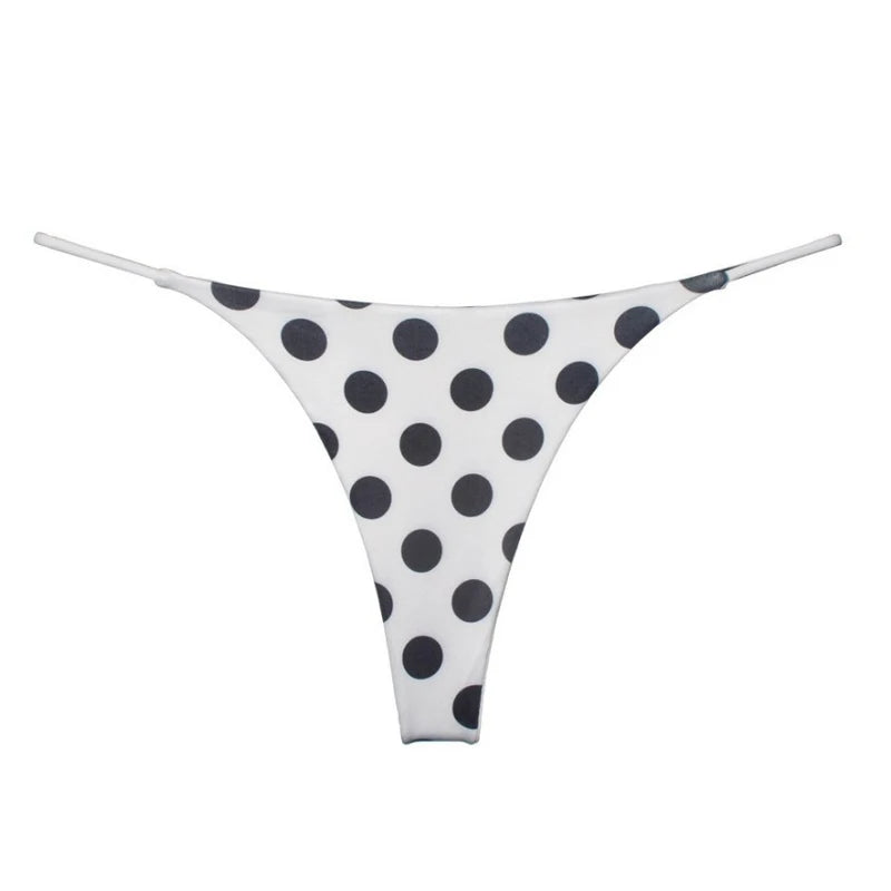 INTIMO SECRETS Low-Rise Cotton Thongs – Sexy G-String Underwear for Women