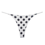 INTIMO SECRETS Low-Rise Cotton Thongs – Sexy G-String Underwear for Women