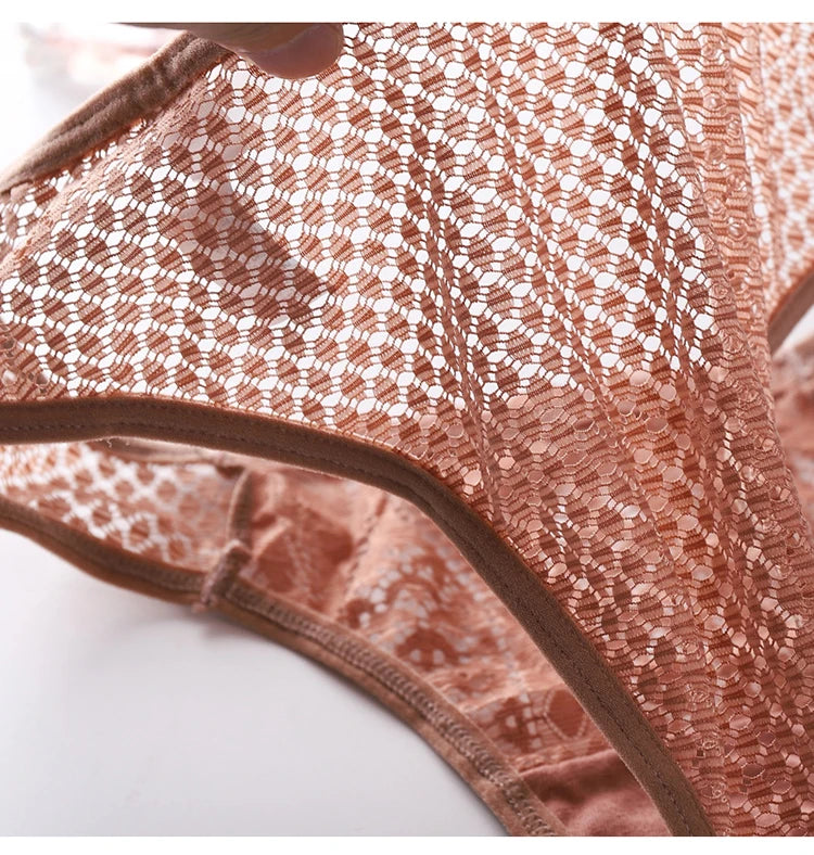 INTIMO SECRETS Lace Thong – Sexy Low-Rise G-String Panties for Women