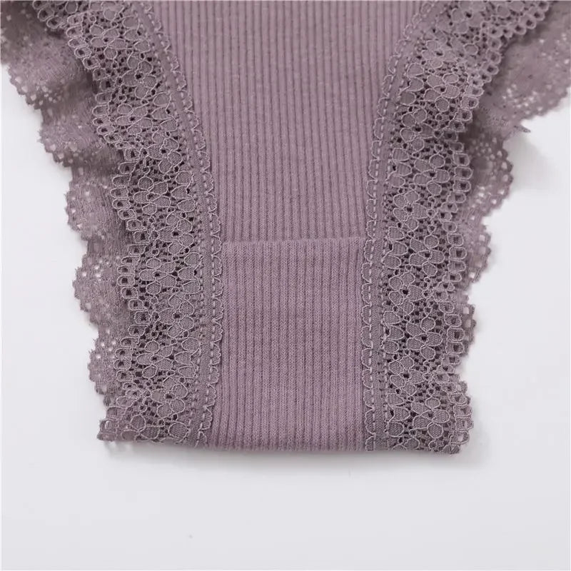 INTIMO SECRETS 3-Pack Cotton Brazilian Panties – Low Rise Plus Size Women