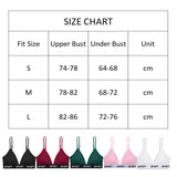 INTIMO SECRETS Dot Lace Push-Up Bralette – Wireless V-Neck Women’s Bra