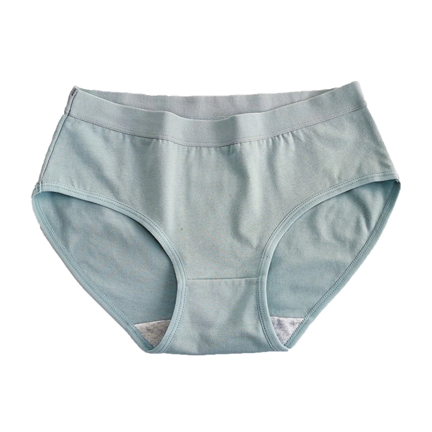 INTIMO SECRETS Women’s Solid Color Cotton Briefs – Breathable & Comfortable