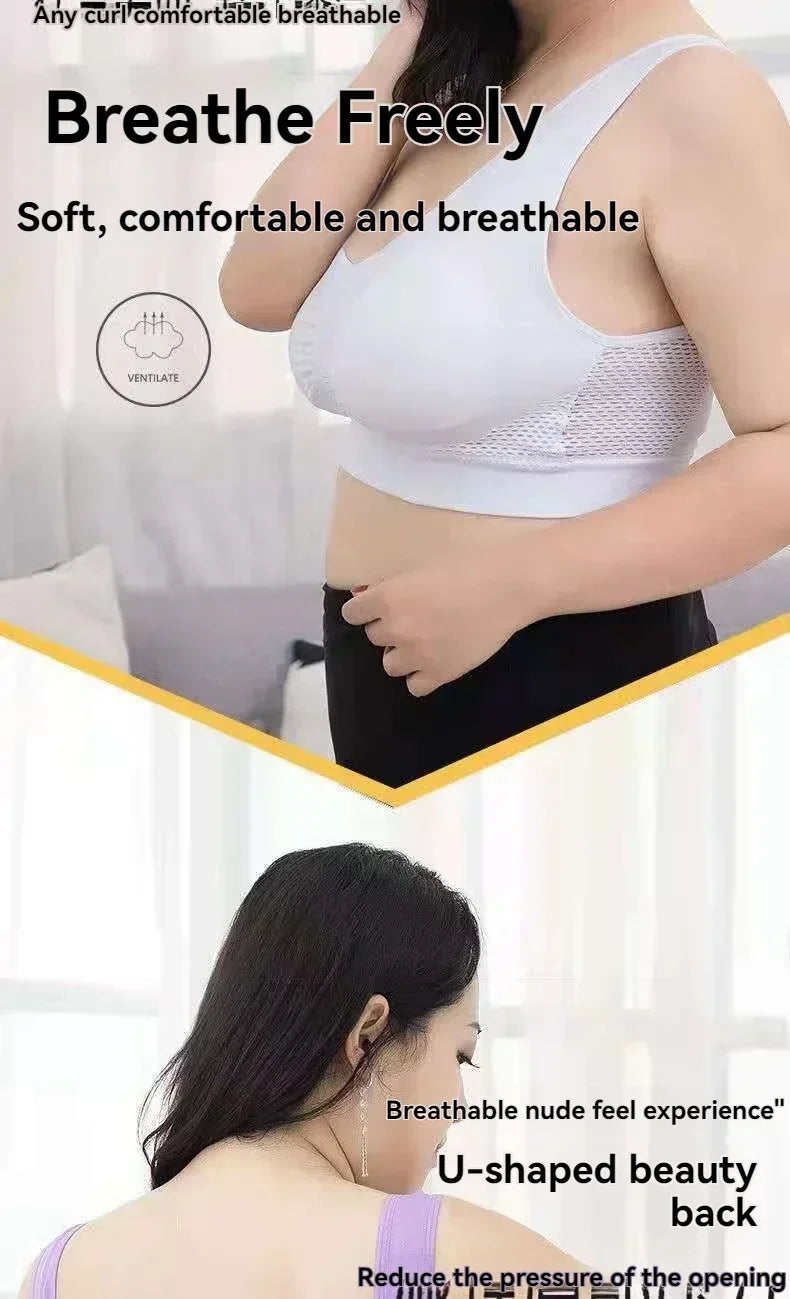 INTIMO SECRETS Women’s Seamless Push-Up Sports Bra – Breathable Active Corset