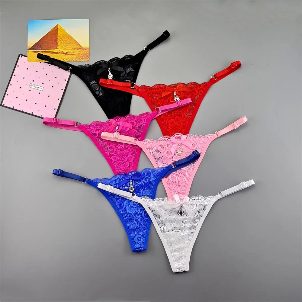 INTIMO SECRETS Seamless Ice Silk G-String – Invisible No-Show Sexy Thong