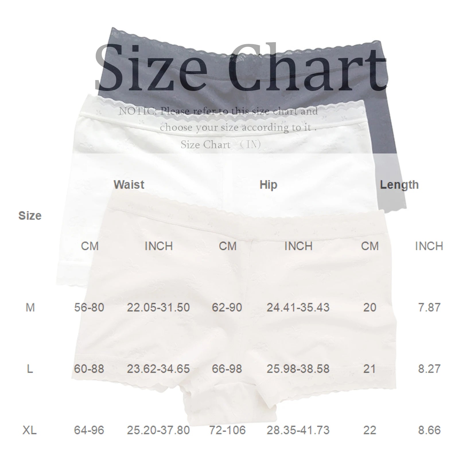 INTIMO SECRETS Plus Size Mid-Waist Thong Panties