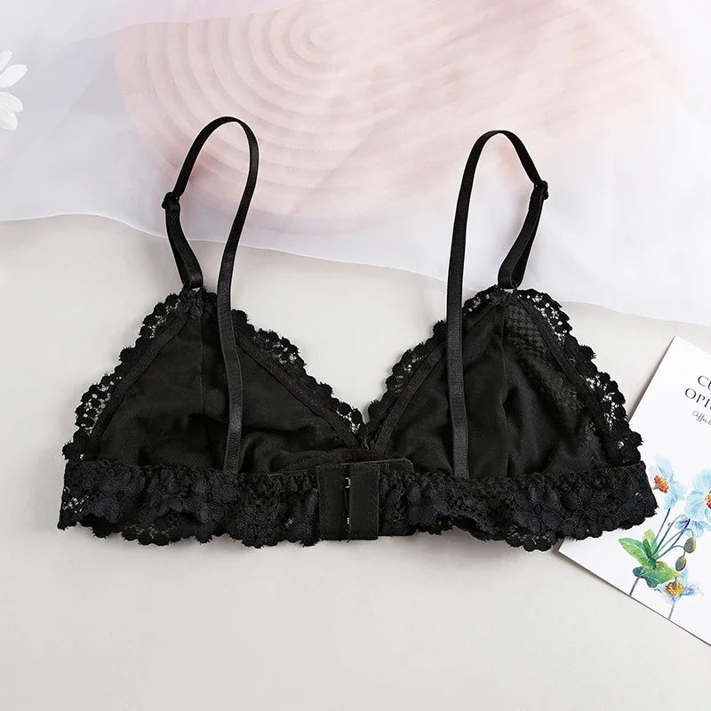 1Pcs Lace Bra For Woman Thin Transparent Sexy Underwear Female Lingerie Women's Bralette For Ladies NEW SALE