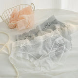 INTIMO SECRETS Women’s L-XL Sexy Lace Low-Waist Seamless Panties