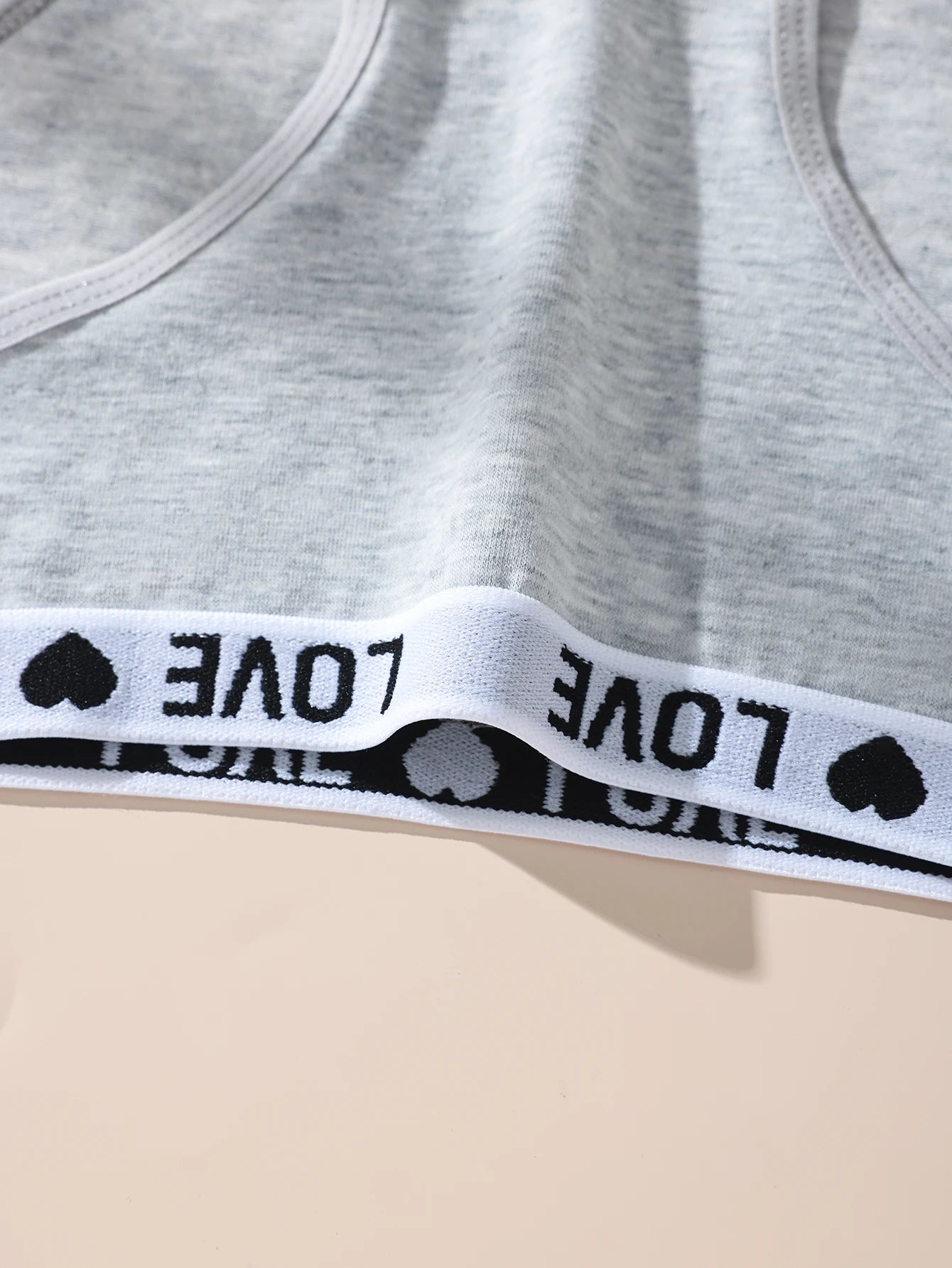 INTIMO SECRETS 7-Pack Women’s Low-Waist Cotton Panties with Letter Waistband