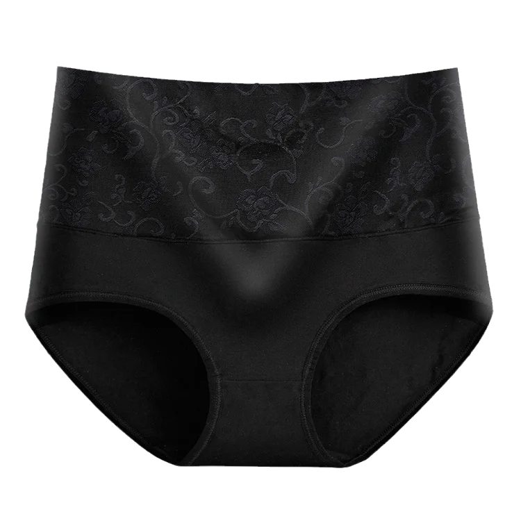 INTIMO SECRETS 3-Pack Plus Size Cotton Panties – High Waist Full Coverage