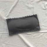 Sexy Strapless Lingerie for Women Tube Top Underwear Soild Color Seamless Invisible Bralette Female Backless Bras Crop Tank Top