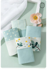 INTIMO SECRETS 4PCS High Waist Cotton Panties – Plus Size Women’s Lingerie