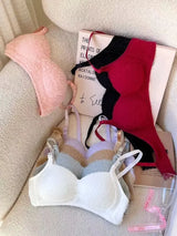 INTIMO SECRETS Hot Girl Furry Bra – Comfortable Japanese-Style Back Design