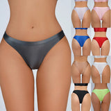 Women Seamless Panties Briefs Underwear Silky Female Sexy Smooth sexy lingerie Knicker Thongs G-String Elasticity Slips thongs