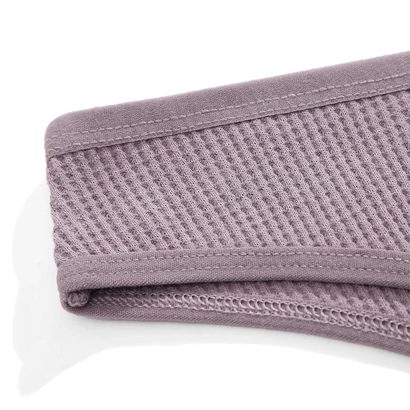 3PCS/Set Brazilian Underwear Women Panties Waffle Cotton Panties FINETOO Female Underwear Briefs Intimates Women Lingerie S-XL