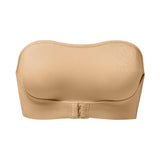 Hot Sale New Design Effective Slip-proof Side One Piece Bralette Padded Ice Silk Seamless Strapless Bra For Women