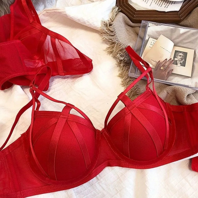 INTIMO SECRETS Wireless Push-Up Bustier – Plus Size Women Bra Bralette