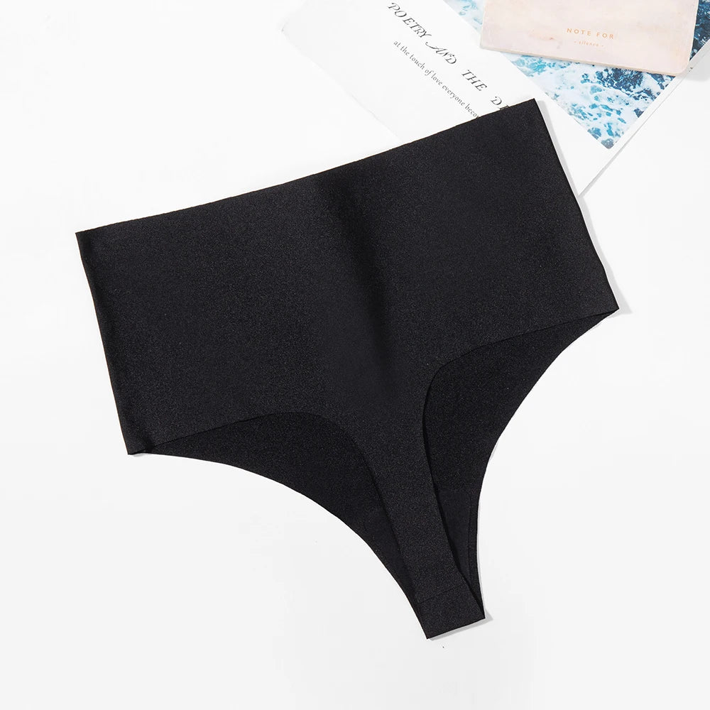 INTIMO SECRETS Women’s Seamless Silk G-String – High-Waist, Soft & Comfortable Thong Underwear