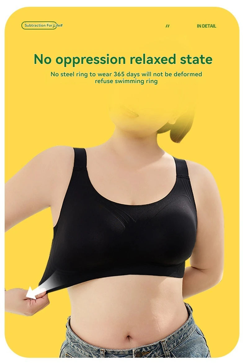 INTIMO SECRETS Ultra-Thin Anti-Sagging Wireless Sexy Gathering Bra