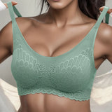 INTIMO SECRETS Women’s Seamless Bra – Wire-Free, Breathable Push-Up Bralette