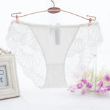 Hot Selling Item Fashion Women Underwear Sexy Lace Transparent Low Waist Hollow T Back Panties Lady Briefs Big Size M-3XL