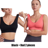 INTIMO SECRETS Women’s Seamless Push-Up Sports Bra – Breathable Active Corset