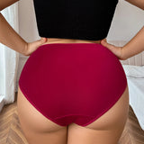 INTIMO SECRETS Plus-Size Mid-Waist Floral Panties 1XL-4XL