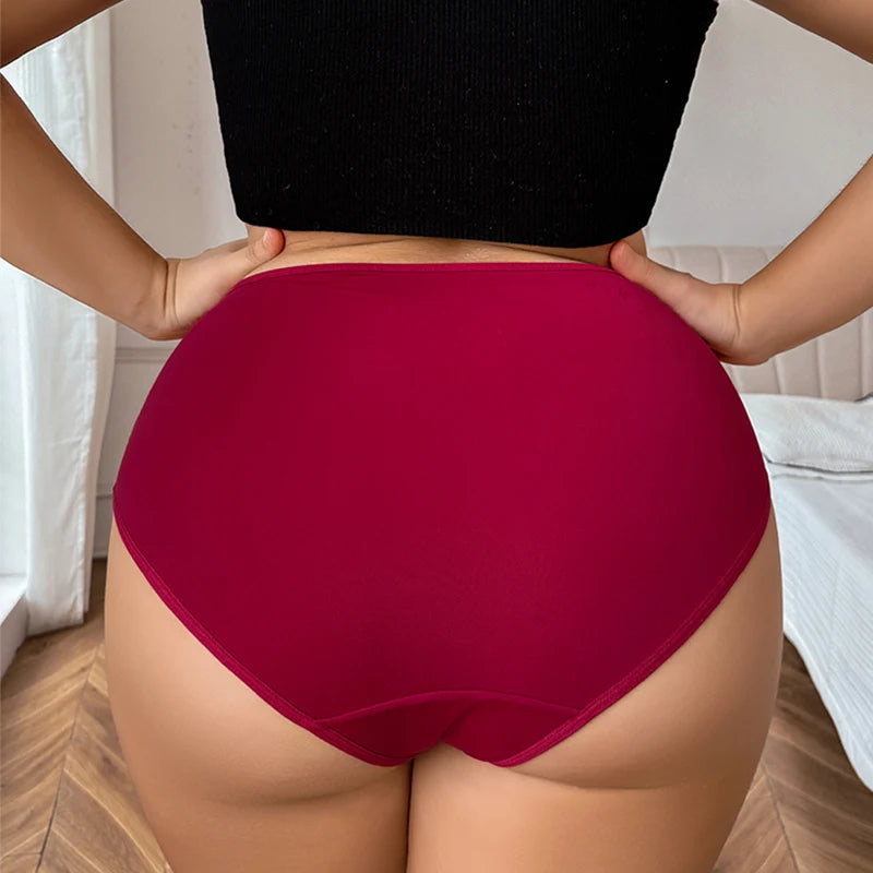 INTIMO SECRETS Plus-Size Mid-Waist Floral Panties 1XL-4XL