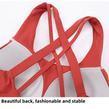 INTIMO SECRETS Women’s Seamless Sports Bra – Fixed Cup, Sweat-Absorbing Workout Top