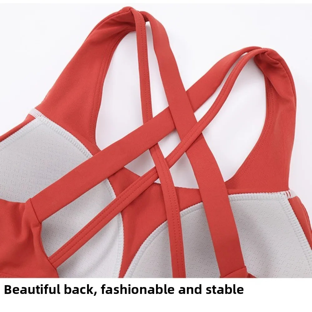 INTIMO SECRETS Women’s Seamless Sports Bra – Fixed Cup, Sweat-Absorbing Workout Top