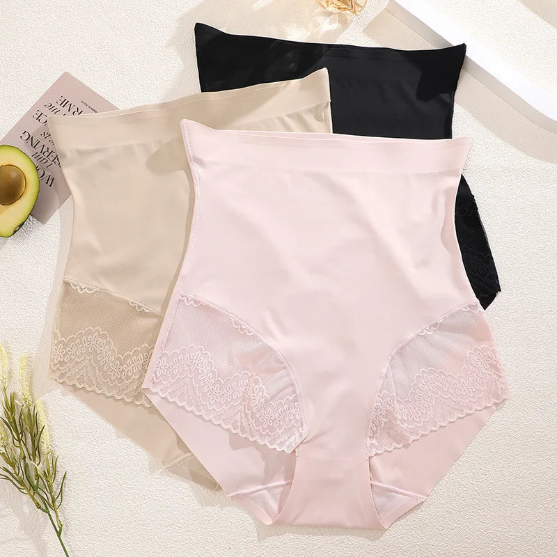 INTIMO SECRETS Seamless High Waist Panties – Plus Size Women’s Shapewear