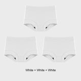INTIMO SECRETS 3PCS Women’s Cotton Boxer Panties – Plus Size Lingerie
