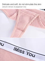 INTIMO SECRETS 3-Pack Women’s Cotton Thongs – Low-Waist, Soft & Comfortable G-String Panties