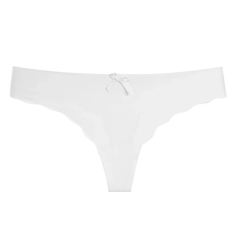 INTIMO SECRETS Seamless Thongs – Sexy Low-Waist G-String Underwear for Women