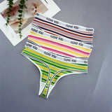 INTIMO SECRETS 3PCS Cotton Thongs – Soft Low-Rise G-String Underwear for Women