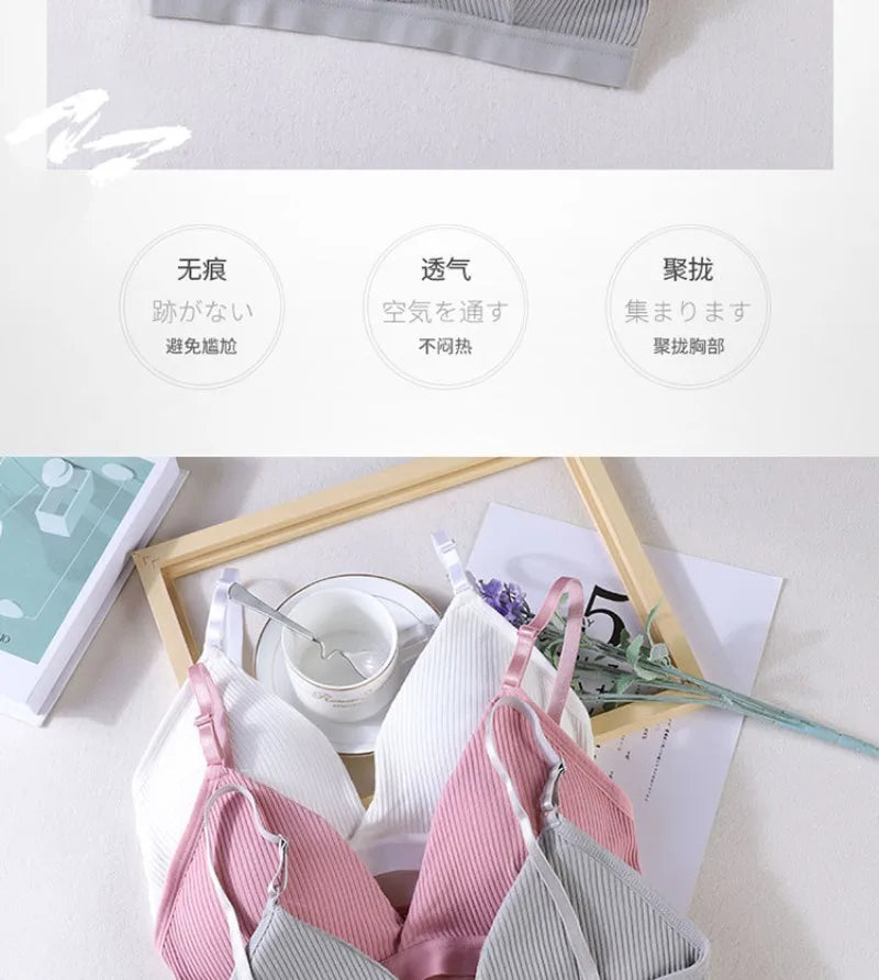 INTIMO SECRETS Women’s Triangle Cup Yoga Sports Bra – Adjustable Beauty Back Vest