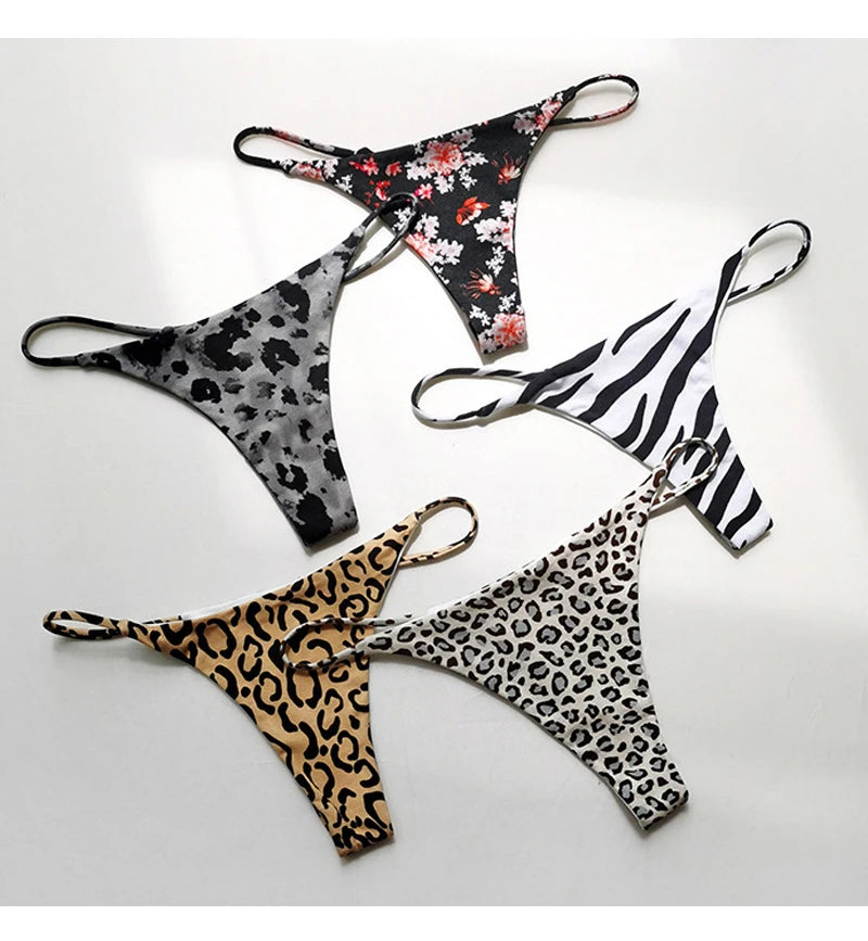 INTIMO SECRETS Low-Rise Cotton Thongs – Sexy G-String Underwear for Women