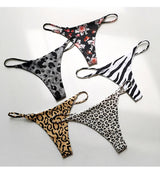 INTIMO SECRETS Low-Rise Cotton Thongs – Sexy G-String Underwear for Women