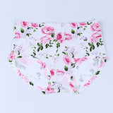INTIMO SECRETS High Waist Floral Panties – Soft Plus Size Women Lingerie