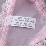 INTIMO SECRETS Women’s Summer Lace Thong – Low-Waist, Hollow-Out, Seamless & Breathable Panties