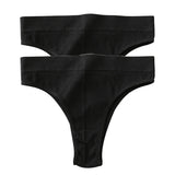 INTIMO SECRETS 2PCS Sexy Thongs – Seamless G-String Underwear for Women