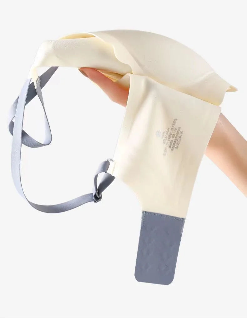 BH No Trace Top Women's Underwear No Steel Ring Pure Desire Comfortable Upper Support Sling Adjustable Beauty Back Bra for women