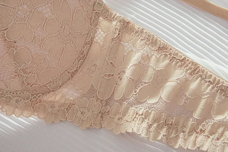 INTIMO SECRETS Thickened A-Cup Bra – Small Bust Support Double Bralette