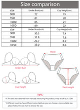 INTIMO SECRETS Comfortable Plus Size Push-Up Bra – Deep V, Adjustable Straps