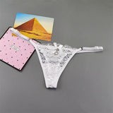 INTIMO SECRETS Seamless Ice Silk G-String – Invisible No-Show Sexy Thong