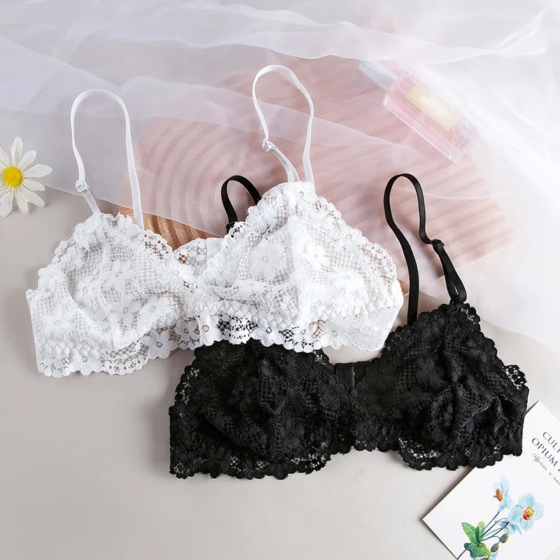 1Pcs Lace Bra For Woman Thin Transparent Sexy Underwear Female Lingerie Women's Bralette For Ladies NEW SALE