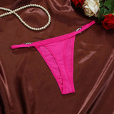 INTIMO SECRETS Women’s Low-Rise Heart Decoration G-String Thong