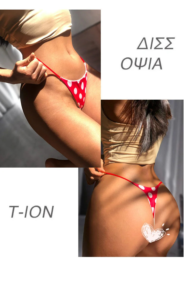 INTIMO SECRETS Ruffle Seamless G-String – Sexy Invisible Wave Thong