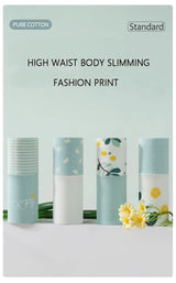 INTIMO SECRETS 4PCS High Waist Cotton Panties – Plus Size Women’s Lingerie