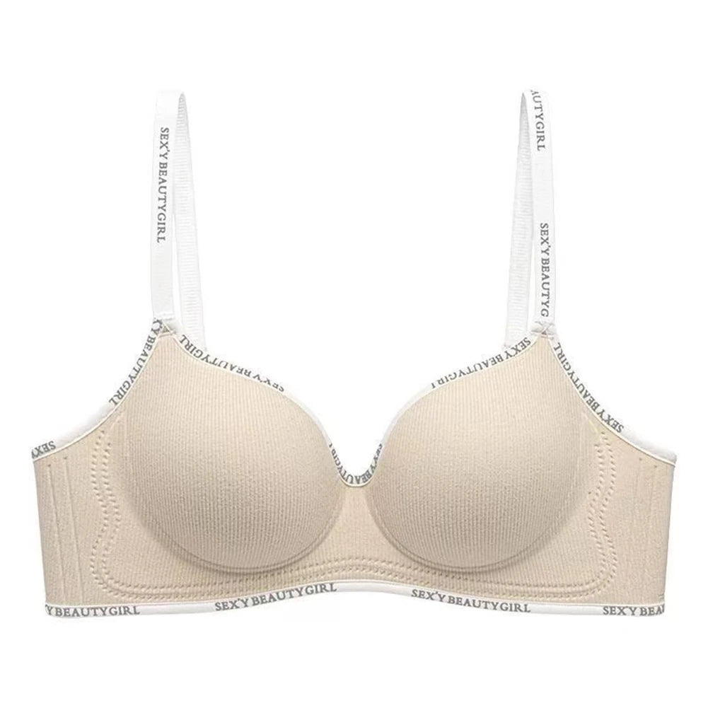 INTIMO SECRETS Women’s Lightweight Wireless Seamless Bra – Adjustable Straps